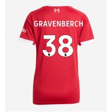 Liverpool Ryan Gravenberch #38 Hemmatröja Dam 2025-26 Korta ärmar